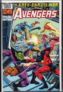 The Kree-Skrull War Starring the Avengers #1 (1983) The Avengers