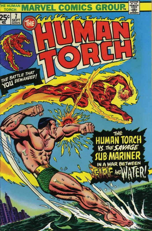 Human Torch, The (2nd series) #7 FN; Marvel | save on shipping - details inside
