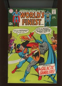 (1969) World's Finest Comics #185: SILVER AGE! THE GALACTIC GAMBLERS (5.5)