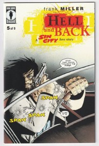 Sin City Hell And Back #5 November 1999 Dark Horse Frank Miller