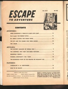 Escape To Adventure 1/1962-Nazi whips spicy babe-Cheesecake-exploitation-viol... 