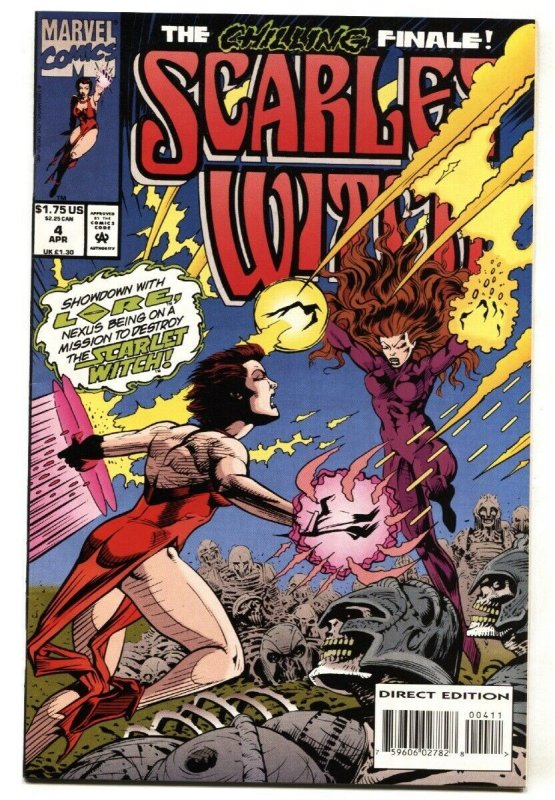 Vision and the Scarlet Witch #8 - Demon Busters (8.0) 1986  Comic Books -  Copper Age, Marvel, Scarlet Witch, Superhero / HipComic