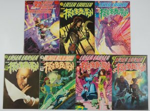 Laser Eraser & Pressbutton #1-6 VF/NM complete series + 3-D special - eclipse