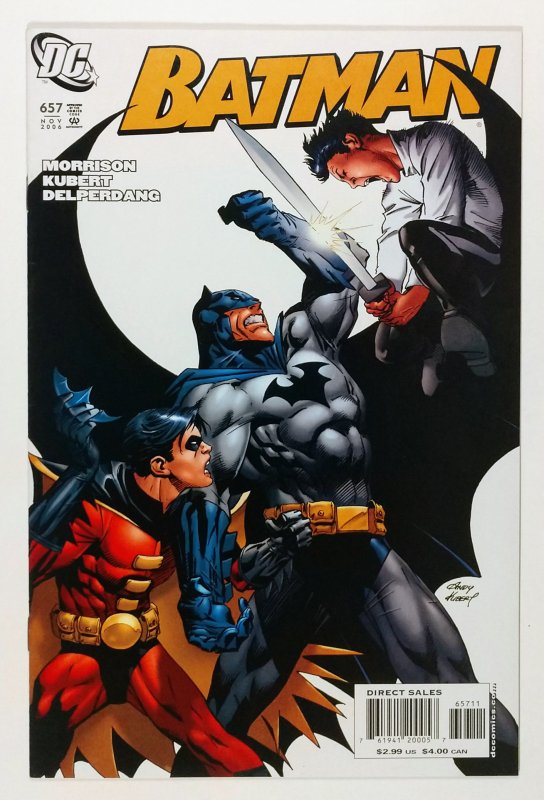 Batman #657 Newsstand (2006) 2nd full and 1st cover app of Damian Wayne