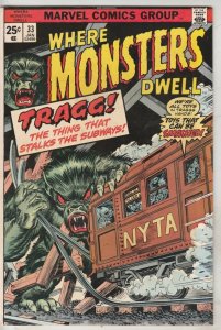 Where Monsters Dwell #33 (Jan-75) NM- High-Grade 