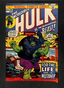 Incredible Hulk (1962) #161 VS. the Beast!