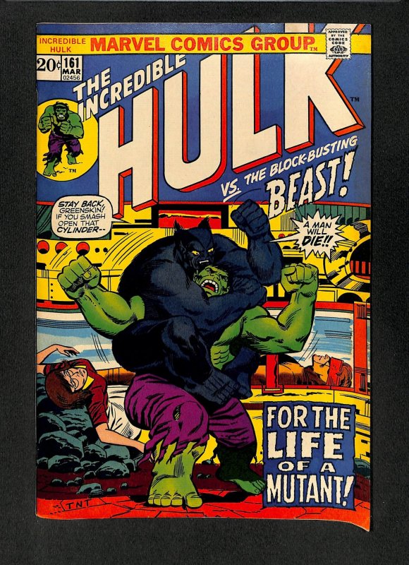 Incredible Hulk (1962) #161 VS. the Beast!