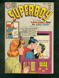 SUPERBOY #90 1961-LOIS LANE AND LANA LANG-SILVER AGE-10 G 