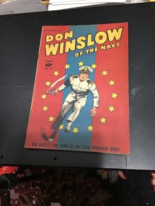 Don Winslow of the Navy #55 (1948)  Captain Noah’s ark! Mid grade! VG/FN Wow!