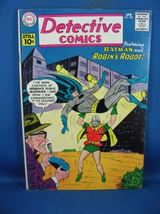 DETECTIVE COMICS 290  F+  BATMAN  1961 ROBOT CVR