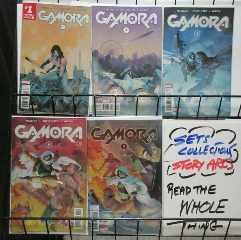 Gamora (Marvel NOW! 2016) #1-5 Based on the MCU Guardians of the Galaxy!