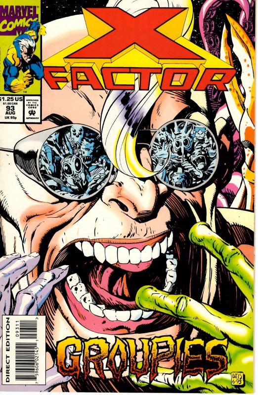 Lot Of 7 X-Factor Marvel Comic Book #93 94 96 97 98 99 100 Thor J193