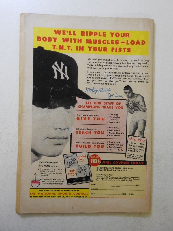 Mystery in Space #52 (1959) VG- Condition moisture stains