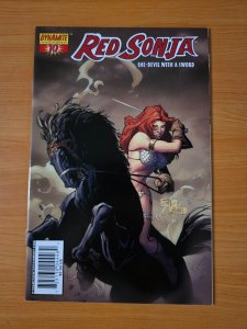 Red Sonja #10 Tab Cover C Variant ~ NEAR MINT NM ~ 2006 Dynamite Comics