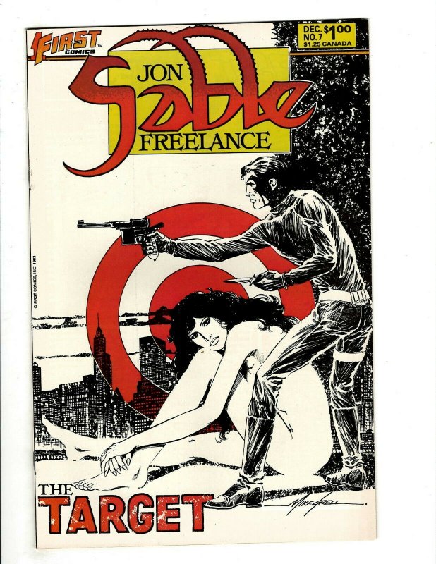 12 Jon Sable Freelance First Comics # 1 2 3 4 5 6 7 8 9 10 11 12 Spy Thrill HG4