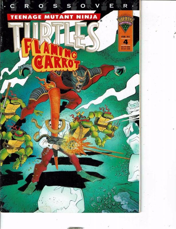 Lot Of 2 Mirage Comic Book Crossover #1 4  AB5