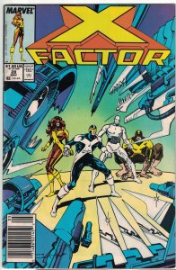 X-Factor #28 (1988) Newsstand Edition
