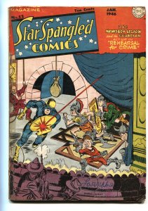 Star Spangled Comics #52 1946- SIMON AND KIRBY Liberty Belle- Golden Age comic