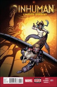 Inhuman 11-A Ryan Stegman Cover VF/NM