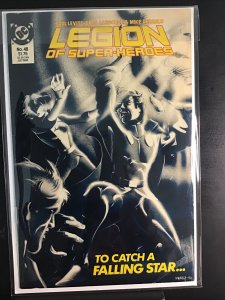 LEGION OF SUPER-HEROES #48 1988 DC -CATCH A FALLING STAR LEVITZ/ DECARLO...VF
