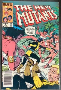 New Mutants #8 Newsstand Edition (1983, Marvel) 1st App Amara Aquilla. VF+