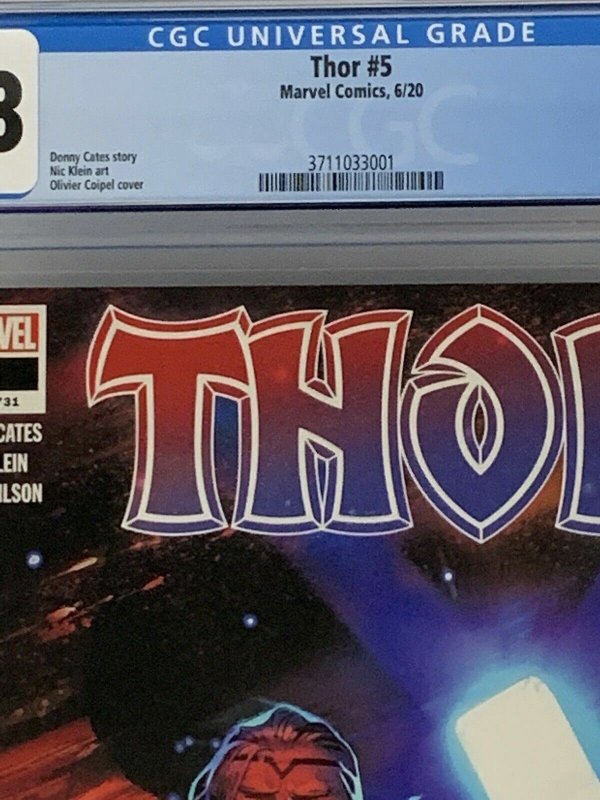 Thor #5 CGC 9.8 1st print Black Winter Donny Cates
