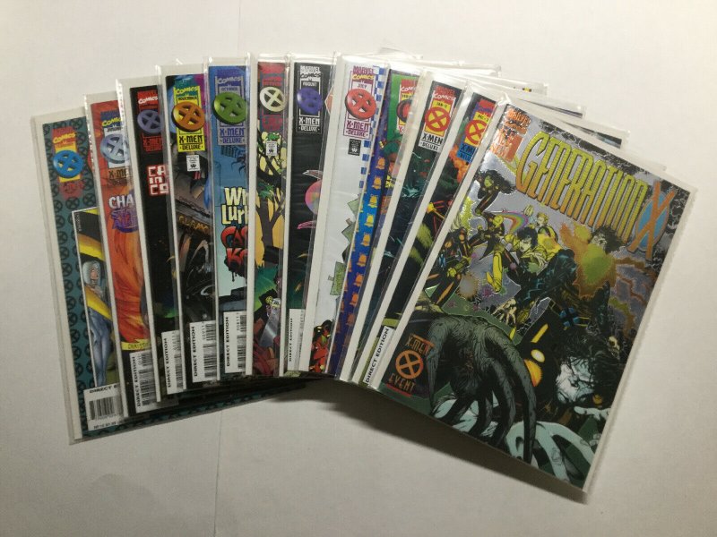 Gen X 1-12 1 2 3 4 5 6 7 8 9 10 11 12 Lot Run Set Near Mint Nm Marvel 