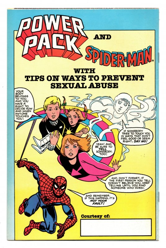 SPIDER-MAN & POWER PACK #01 (1986) JUNE BRIGMAN | COPPER AGE | ONE-SHOT