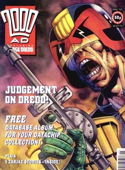 2000 AD (1987 series) #752, VF- (Stock photo)