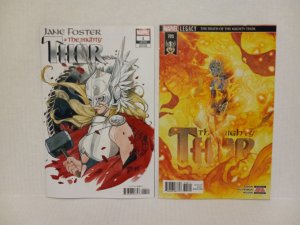 JANE FOSTER & THE MIGHTY THOR #1 2022 + THE MIGHTY THOR #705 - FREE SHIPPING