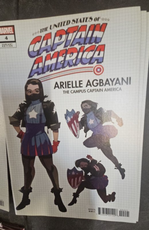 The United States of Captain America #4 Nishijima Cover (2021)