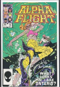 Alpha Flight #14 (1984) Alpha Flight