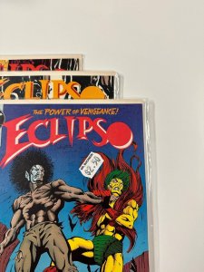3 Eclipso  DC Comic Book # 6 7 8 Batman Superman Flash 2 CT4