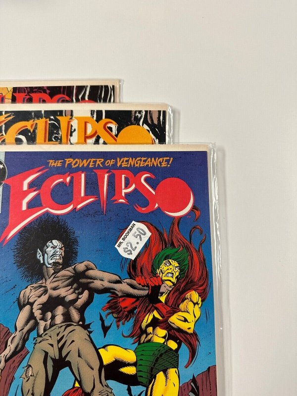 3 Eclipso  DC Comic Book # 6 7 8 Batman Superman Flash 2 CT4