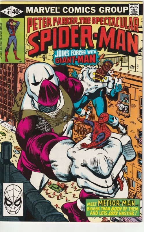 Peter Parker, The Spectacular Spider-Man # 41 Cover A NM Marvel 1980 [T2]