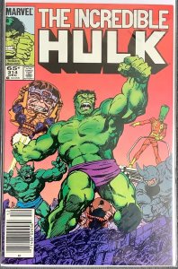 The Incredible Hulk #314 Newsstand Edition (1985, Marvel) NM+