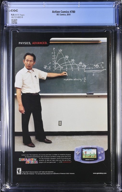 Action Comics #780 (8/01) Graded CGC 9.8