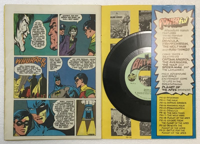 Batman: Stacked Cards Book and Record Set PR27