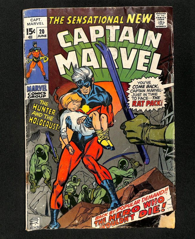 Captain Marvel (1968) #20