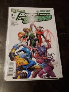 Green Lantern: New Guardians - The Ring Bearer #1 (2012)