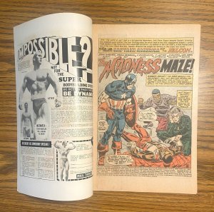 Captain America #187 (8.5 VFN+) Gil Kane Cover, Comic Kingdom Store Stamp (1975)
