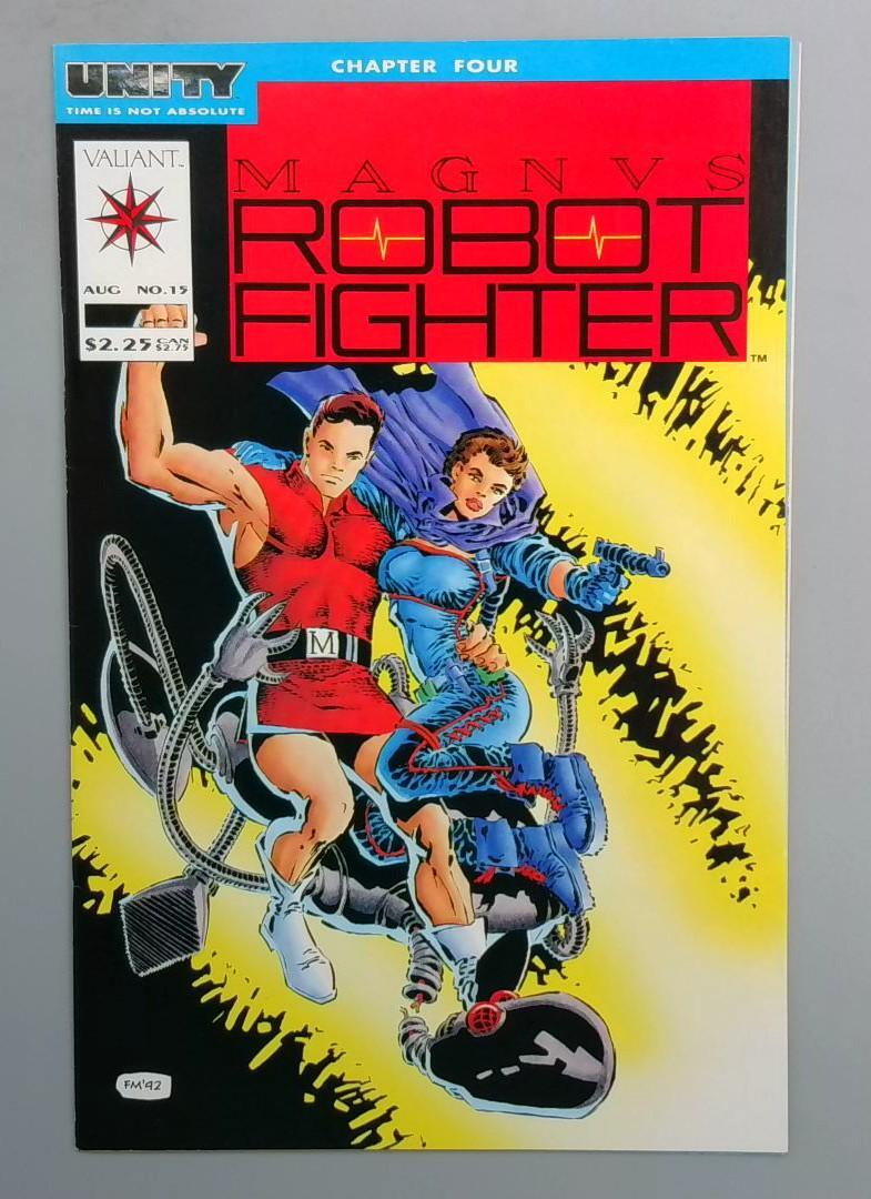 Magnus Robot Fighter #15 NM- Unity, Valiant, 1993 JR1