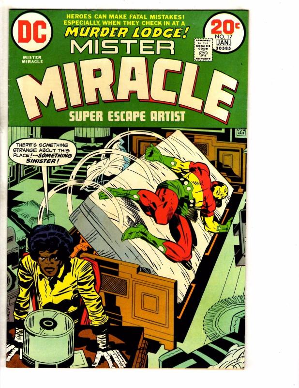 Mister Miracle # 17 VF DC Comic Book Jack Kirby 4th World Series Issue J250