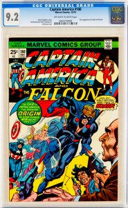 Captain America #180 CGC Graded 9.2 First appearance & origin of Nomad.