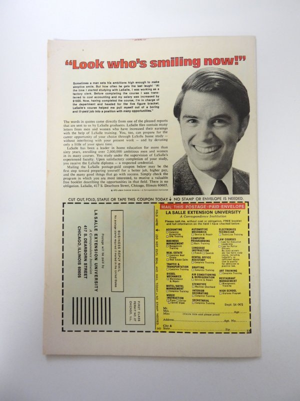 Supernatural Thrillers #8 (1974) FN condition MVS intact