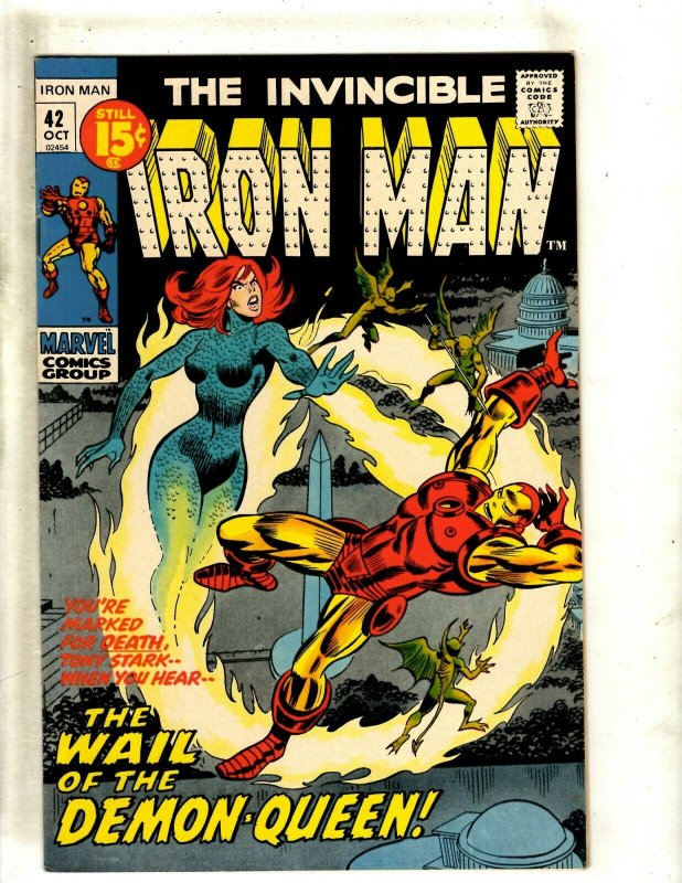 Iron Man # 42 VF/NM Marvel Comic Book Avengers Hulk Thor Captain America J462