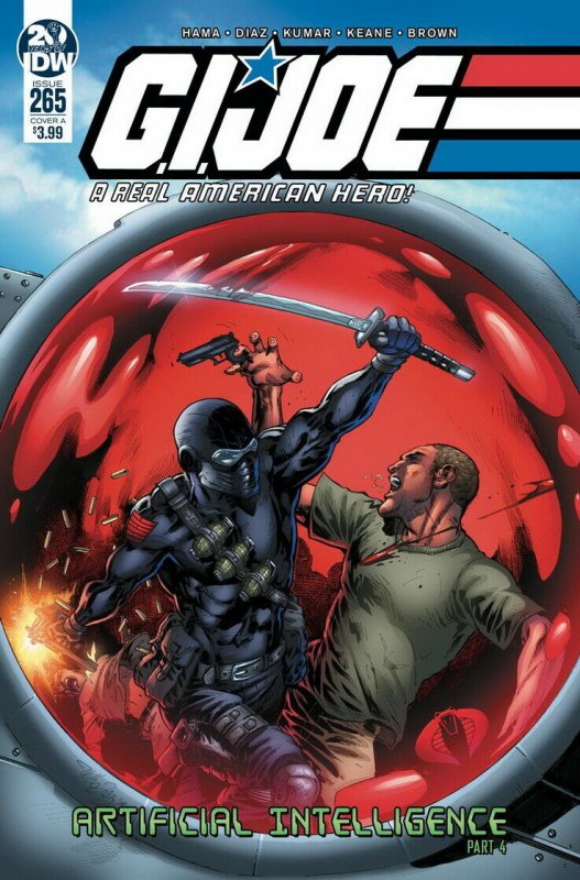 GI JOE A REAL AMERICAN HERO #265 NM