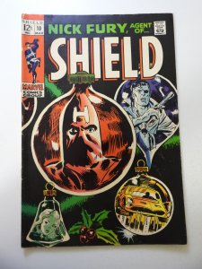 Nick Fury, Agent of SHIELD #10 (1969) VG/FN condition small moisture stains fc