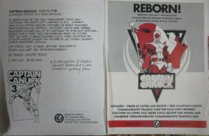 CAPTAIN CANUCK PROMOTIONAL/PRESS KIT! Comics! Ad rates! Signed stuff!Rich Comely