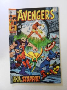 The Avengers #72 VF- condition